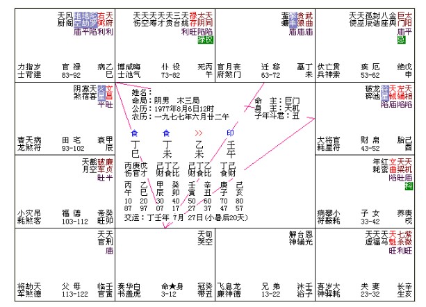 紫微七杀在巳亥宫入命_紫微斗数2019年流年命宫_流年迁移宫紫微七杀