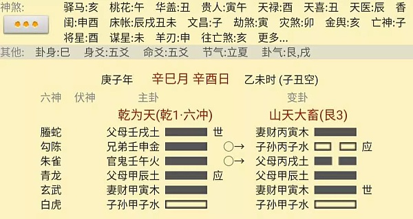 周易老师六爻解卦免费六爻排盘解卦软件免费生辰八字终身详解