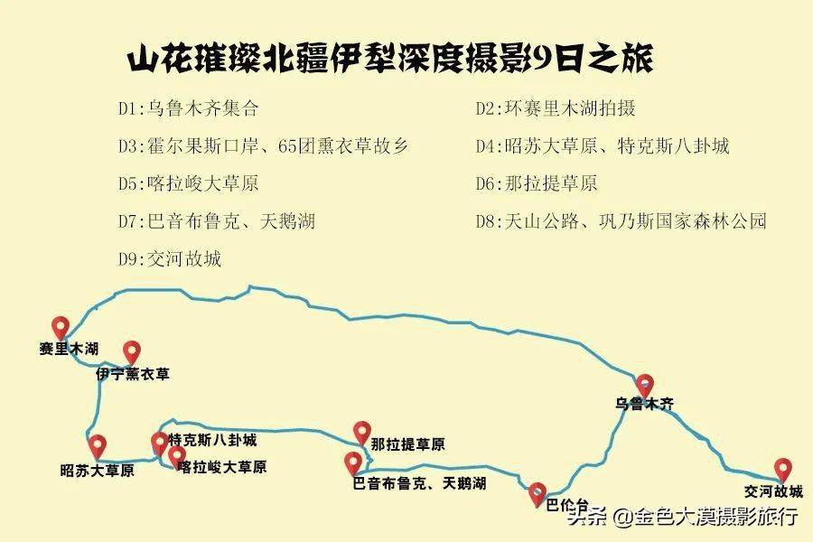 赛里木湖/薰衣草/昭苏布鲁克9日深度摄影之旅