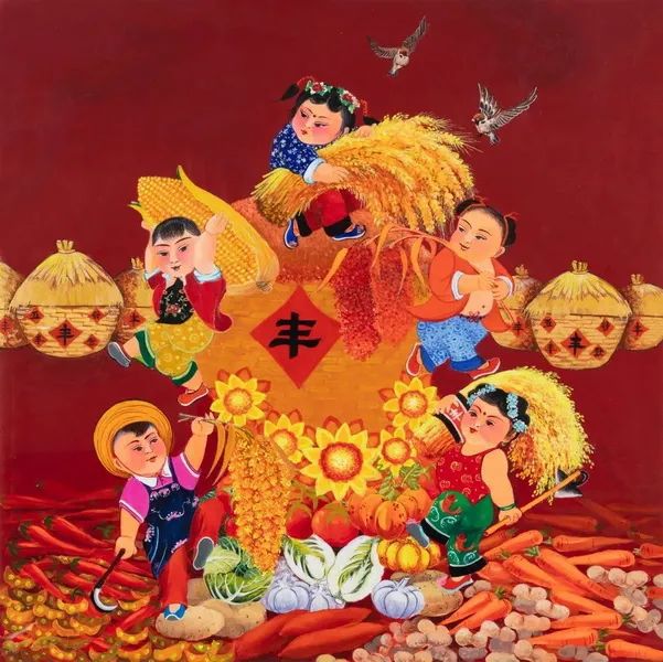 美年画好年华——中国年画展作品