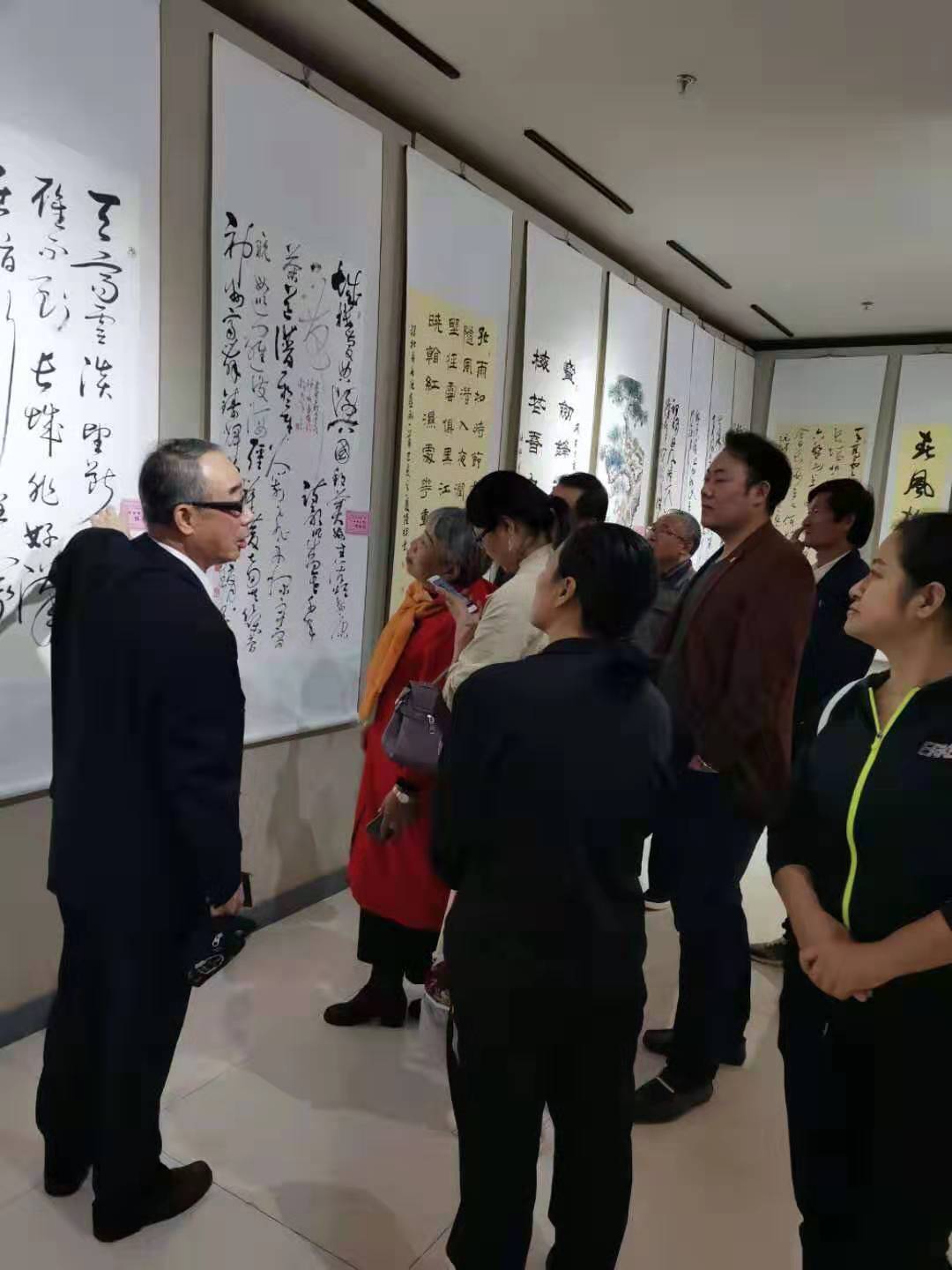 “绿金淮北·墨韵相城”书画展览在淮北展出