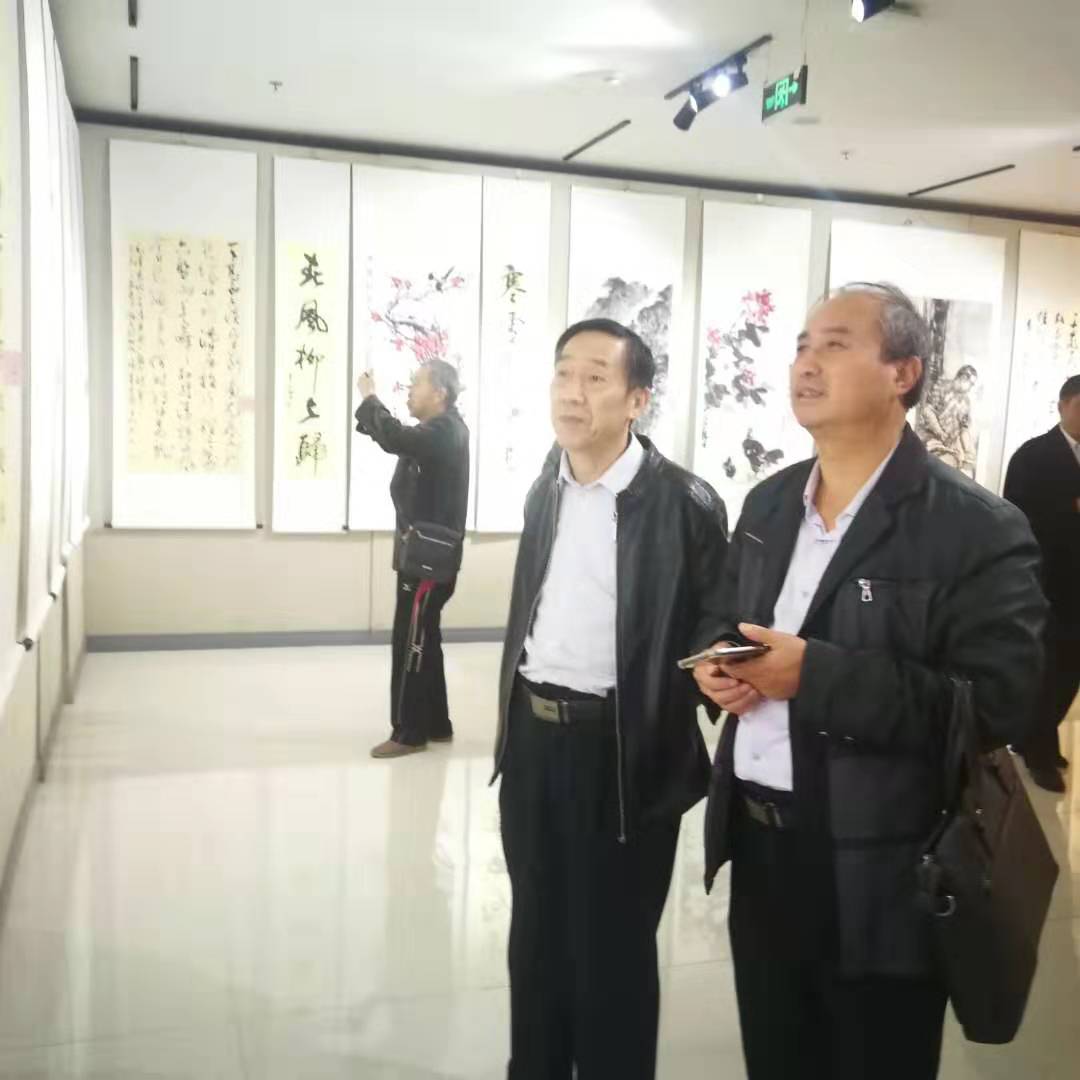 “绿金淮北·墨韵相城”书画展览在淮北展出