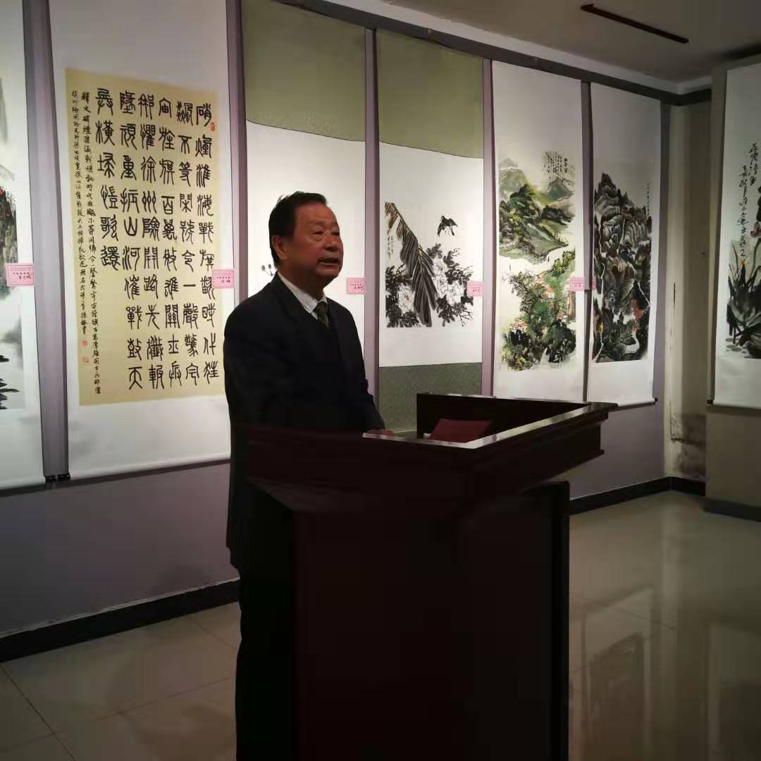 “绿金淮北·墨韵相城”书画展览在淮北展出