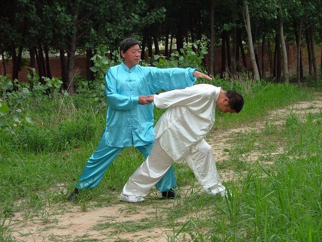 赣州“非遗八卦太极拳”传承人鲁俊卿重回故里